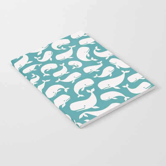 Moby Dick - Turquoise Notebook