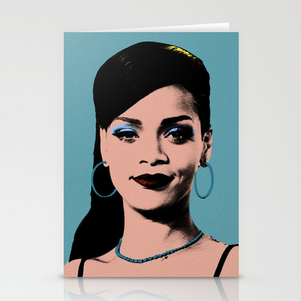 Rihanna Pop Art Stationery Cards By Hileeery Society6