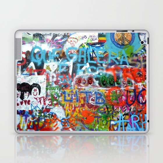 grafitti wall Laptop & iPad Skin