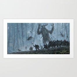 Wendigo Art Print