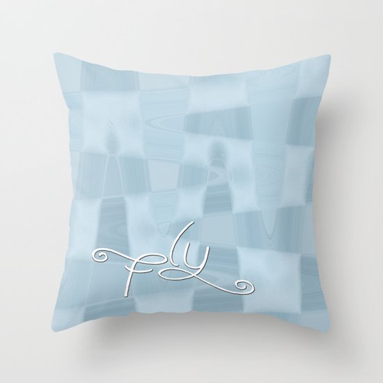 FLY Throw Pillow