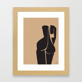 VERA Framed Art Print