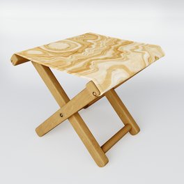 Golden Agate Texture 10 Folding Stool