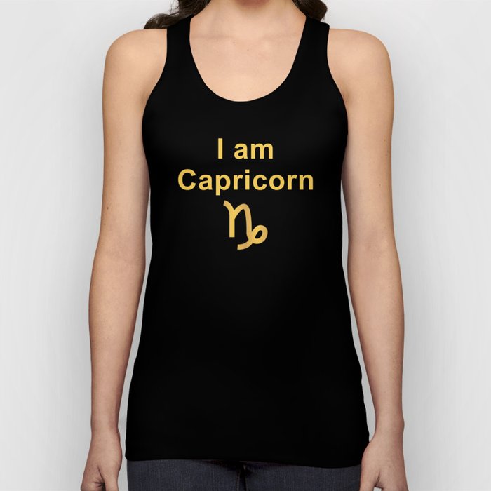 Capricorn Star Sign Gift Tank Top