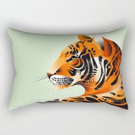 Wild Tiger  Rectangular Pillow