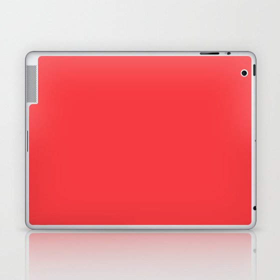 SOLID CORAL COLOR Laptop & iPad Skin