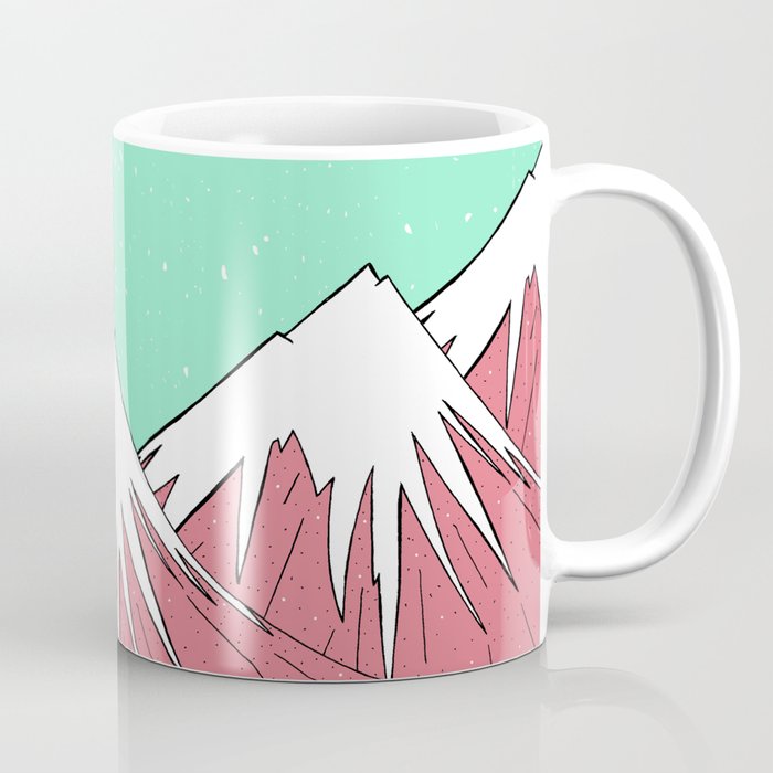 The mountains and the sky Coffee Mug