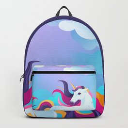 Unicorn Magic Moment Backpack | Unicornvector, Colorfulunicorn, Unicornblanket, Decorunicorn, Unicornyogamat, Magicalunicorn, Unicornbackpack, Beautifulunicorn, Unicornvibes, Unicorngraphic 