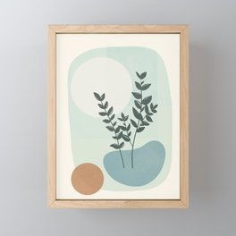 Azzurro Shapes No.51 Framed Mini Art Print