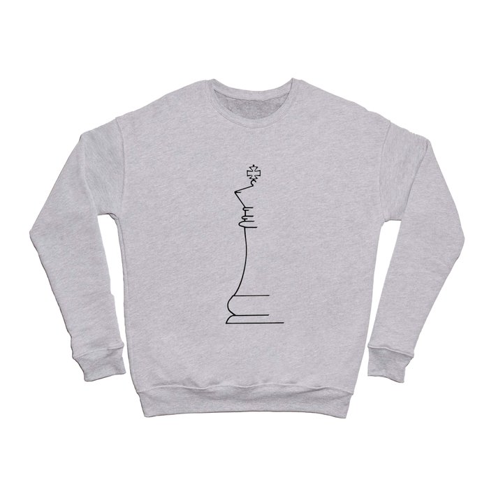 King Chess Piece Crewneck Sweatshirt