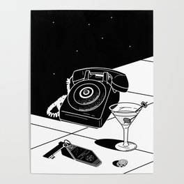Tranquility Base Hotel + Casino Poster