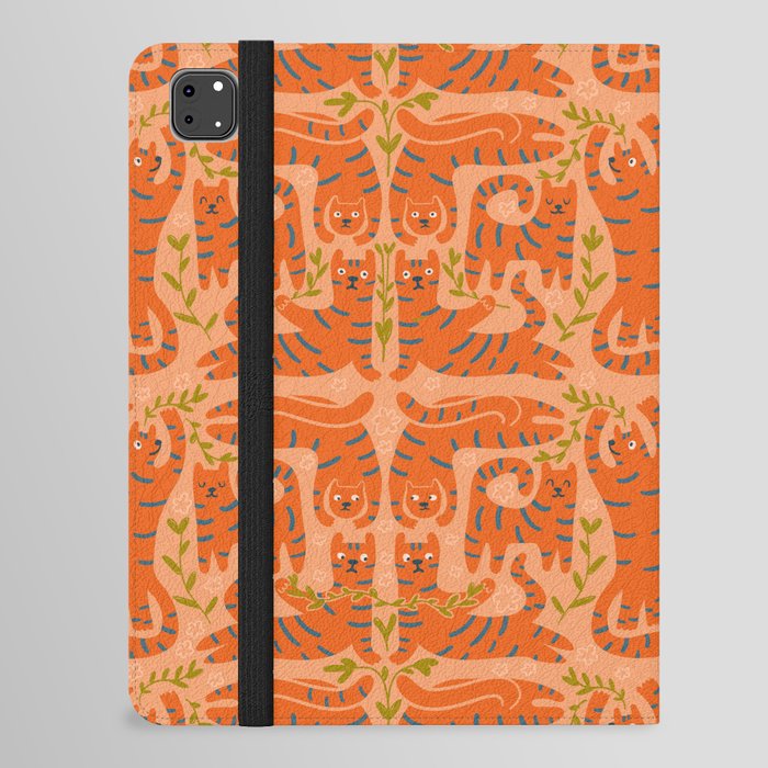 tigers pattern iPad Folio Case