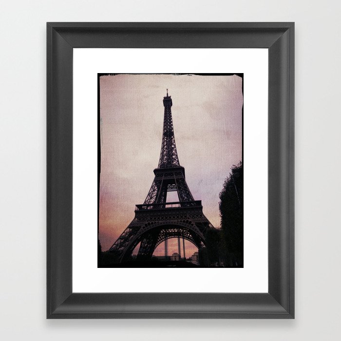 Vintage Paris Framed Art Print