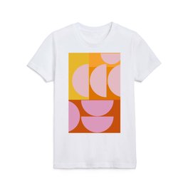 Geometric Sunset Kids T Shirt