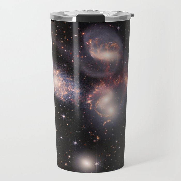 Stephan's Quintet (NIRCam and MIRI Composite Image) Travel Mug