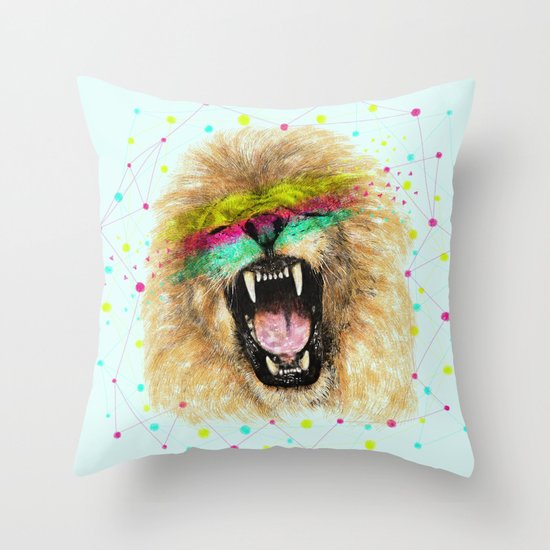 Lion II Throw Pillow