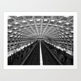 DC Metro Art Print
