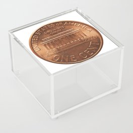 One Cent Acrylic Box