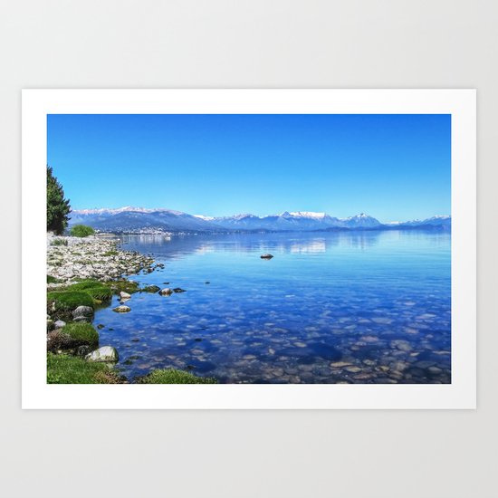 Lago Nahuel Huapi Art Print