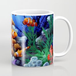 Coral Reef and Clownfish Coffee Mug