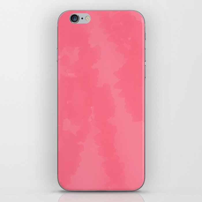 Watercolor Watermelon Pink  iPhone Skin