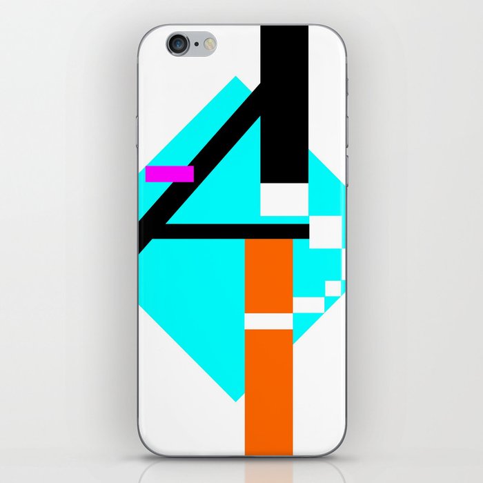 Abstract typo iPhone Skin