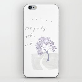 Start your day with a smile - Japandi Style iPhone Skin