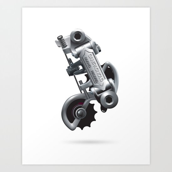 Nuvo Record Rear Derailleur Art Print