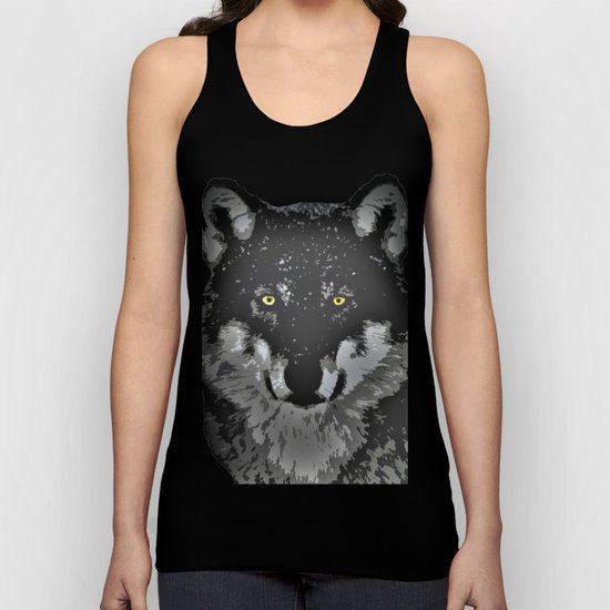 Wolf Unisex Tank Top