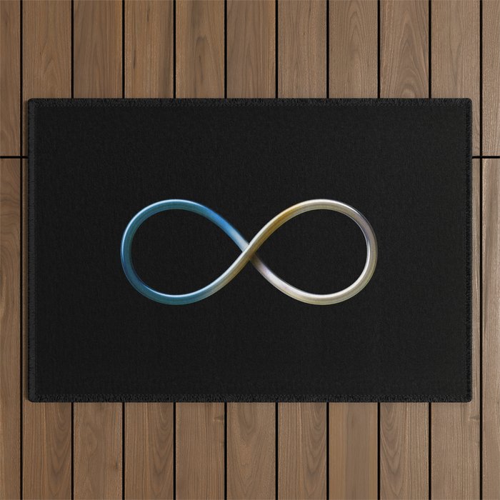 Infinity symbol Outdoor Rug