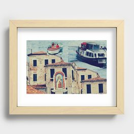 Maria, it's time to teenage riot Recessed Framed Print