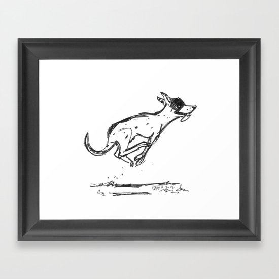 Bandito Oblivion Framed Art Print