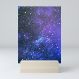 Purple Star Galaxy Mini Art Print