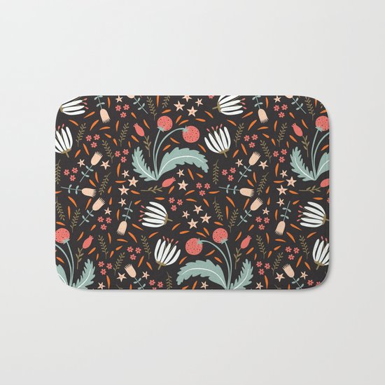 Floral Fusion Bath Mat
