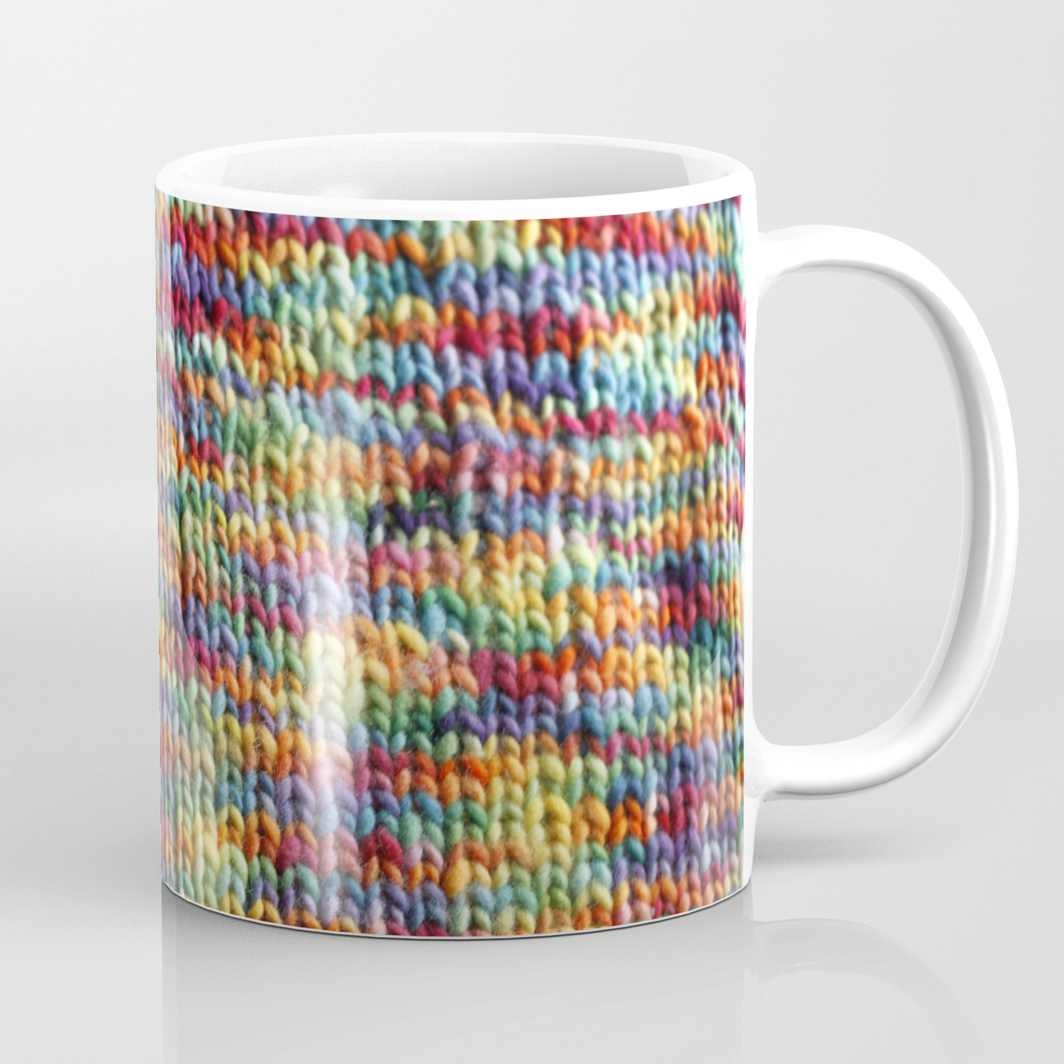 rainbow knit fabric