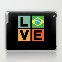 Brazil Love Laptop Skin
