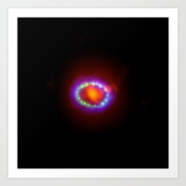 Supernova Art Print | Digital, Photo, Nature, Space 