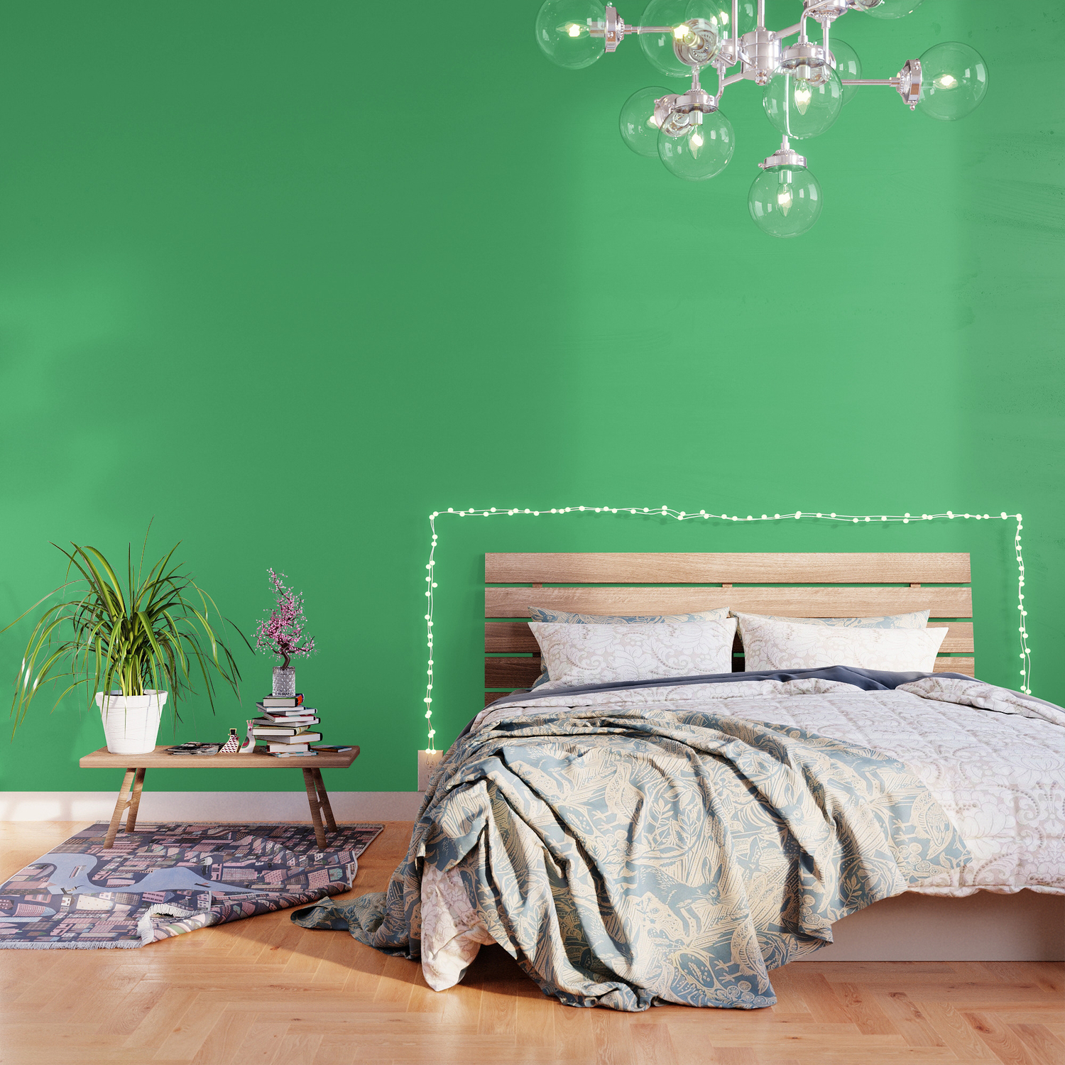 Color Paris Green Wallpaper