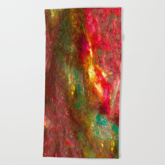 Fire Fairy In Paradi Beach Towel