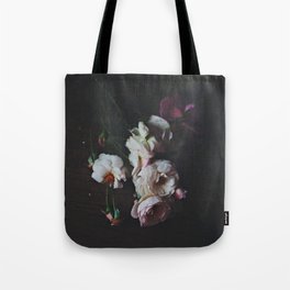 English Roses Still Life - Dark Number Two Tote Bag