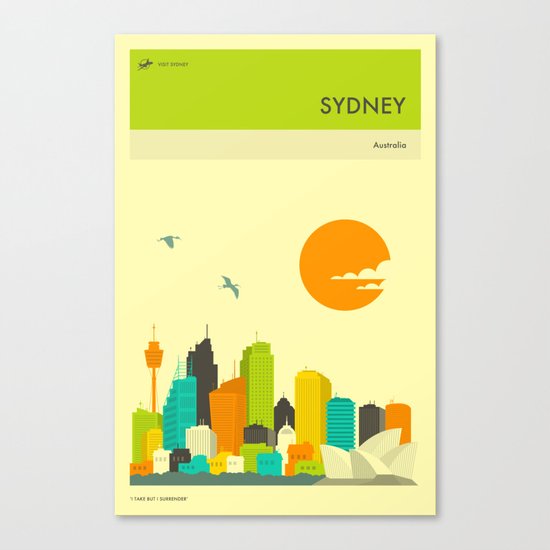 SYDNEY Canvas Print