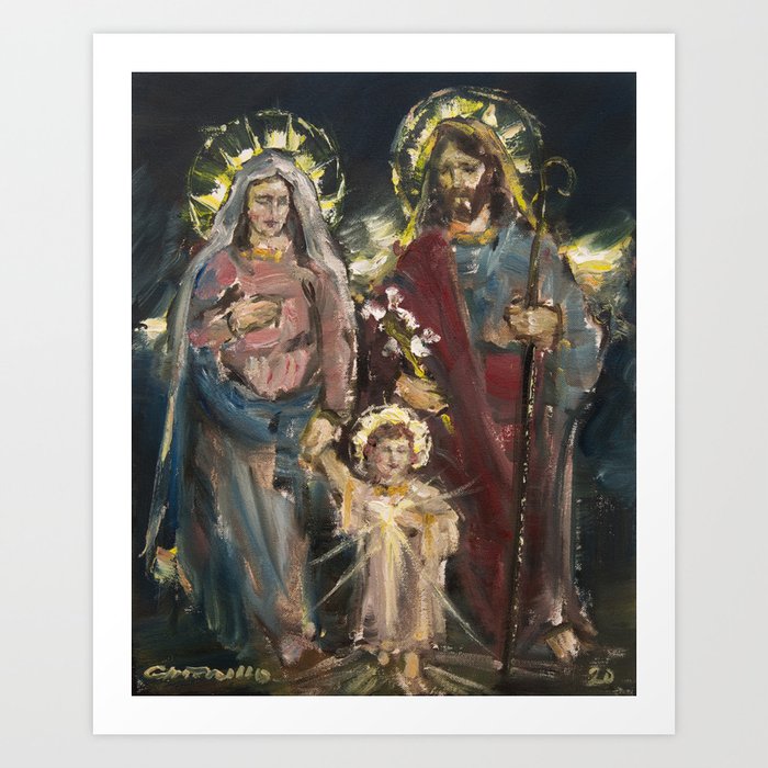 The Holy Family IV Art Print