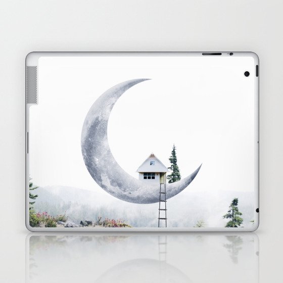 Moon House Laptop & iPad Skin