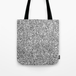 Glitters and Glitz Silver  Tote Bag