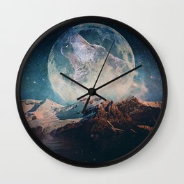 Lake Moon Wall Clock