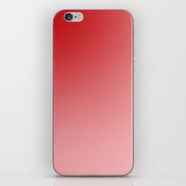 30  Red Gradient Aesthetic 220521 Valourine Digital  iPhone Skin