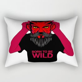 Born to be wild Rectangular Pillow