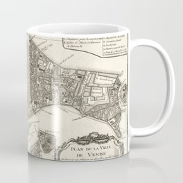 Map of Venice - 1764 vintage pictorial map Mug