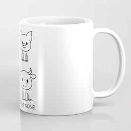 Love all eat none.Gifts for Vegans & vegetarians Coffee Mug