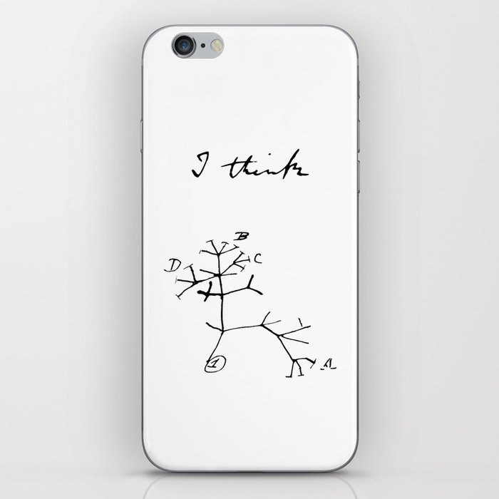 Darwin - Tree of Life - I Think iPhone Skin